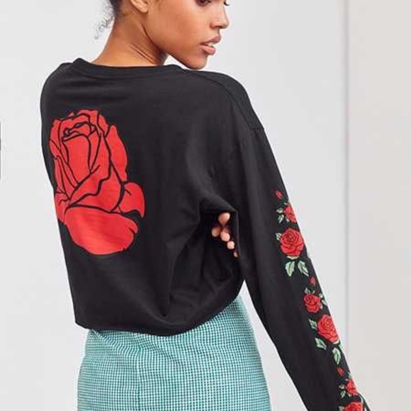 Roses Crop Top - Picture 1 of 7